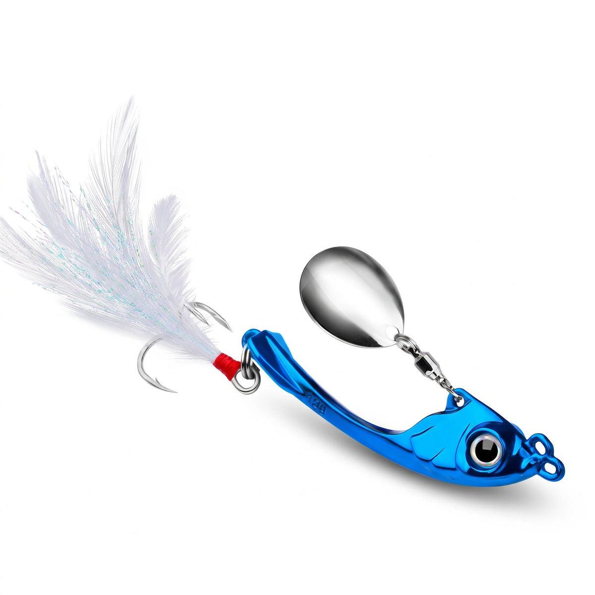 Apex Casting Spinner voor Roofvis - blauw
