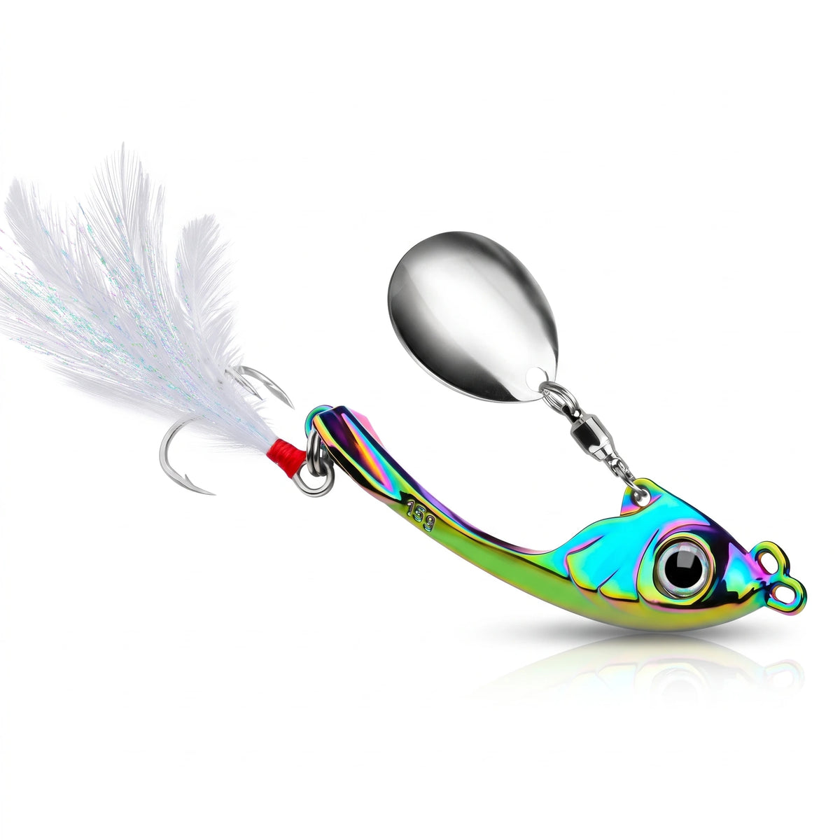 Apex Casting Spinner voor Roofvis - regenboog