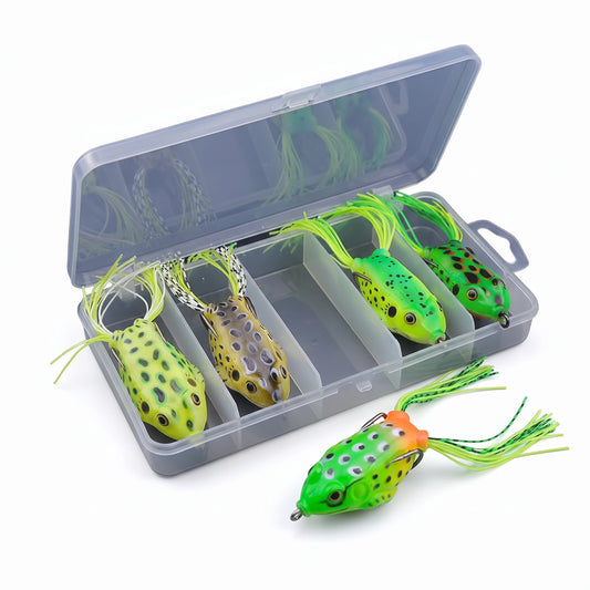 Apex Kikkerset 5 stuks voor Snoek - mix