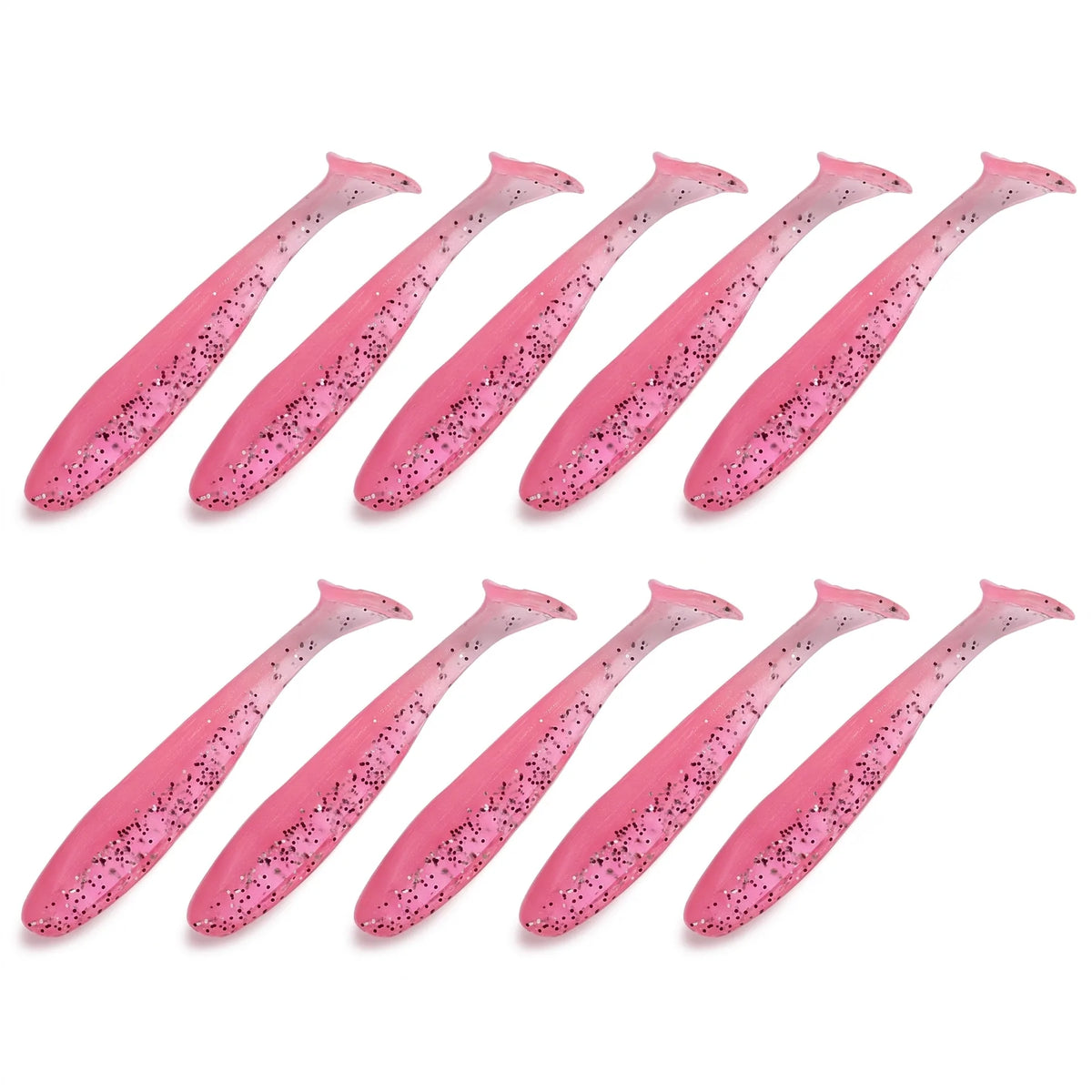 Apex Paddle Tail Shad 7 cm voor Baars en Snoekbaars - roze