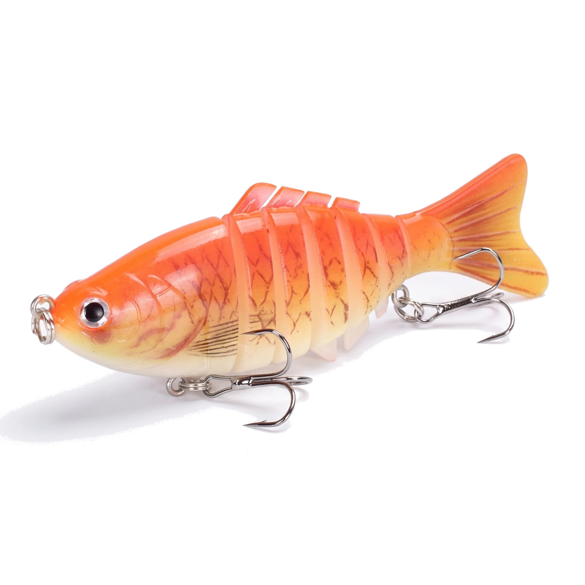 Apex Segment Swimbait 7-delig Snoekaas - oranje