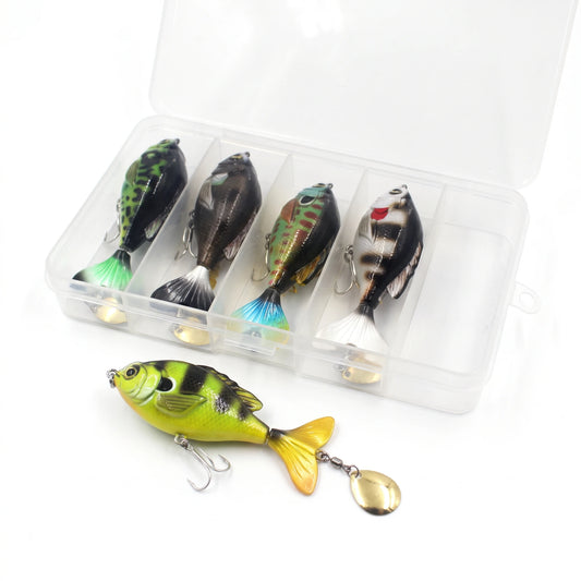 Apex Spinner Box 5-delige Set met Tacklebox - set met box